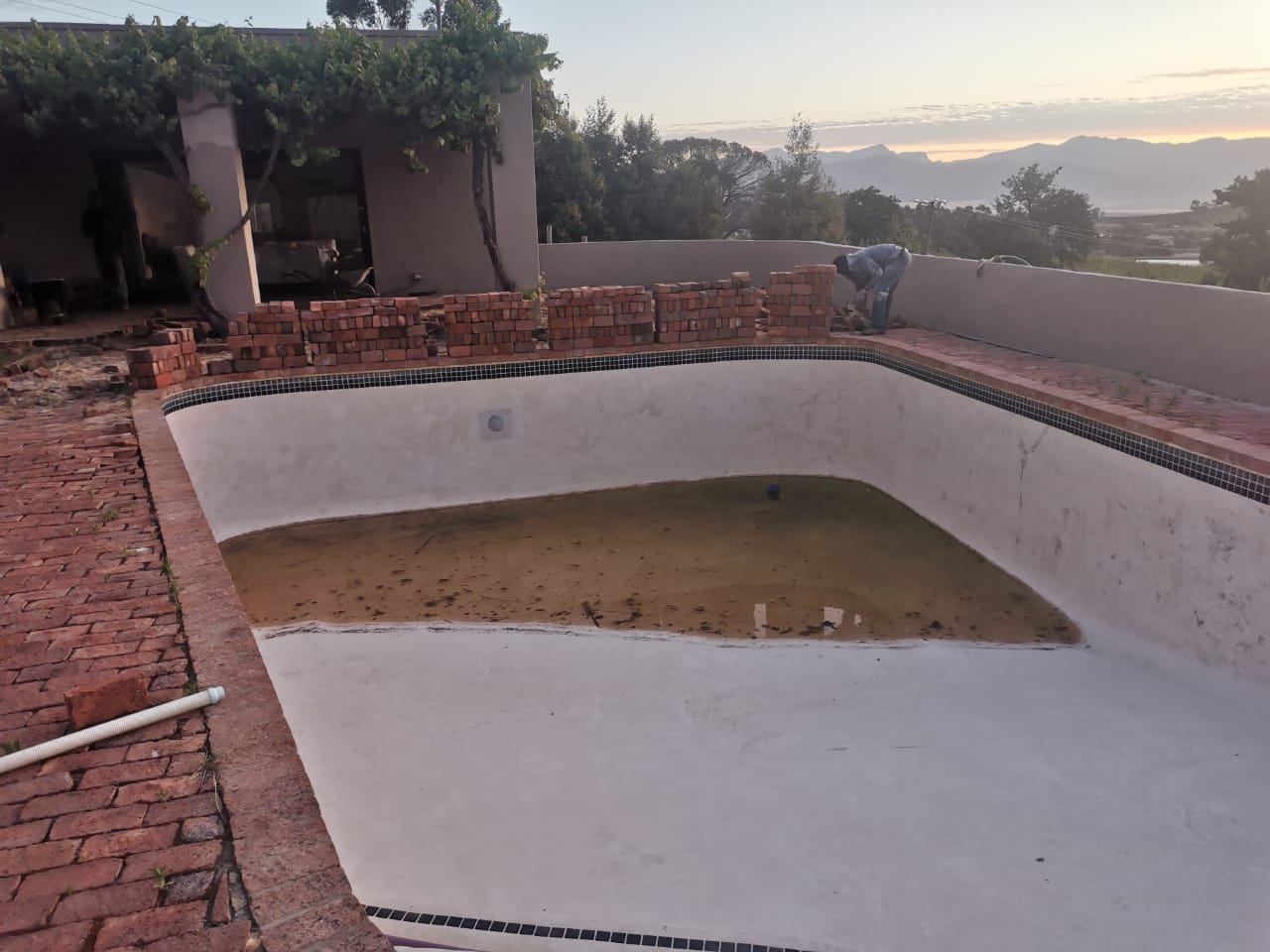 Blue Skin Pool Lining Service